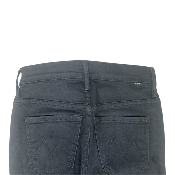 Mother Stunner Zip Ankle Step Fray Jeans Size 23 In Not Guilty Raw Frayed Hem - Picture 11 of 15